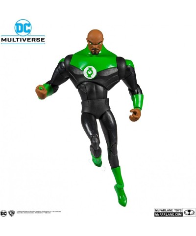 McFarlane DC Animated 7 Action Figures - WV1 - Animated Green Lantern $44.52 Action Figures