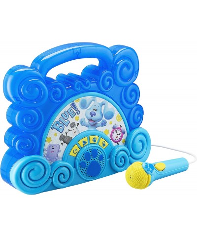 Blues Clues Sing Along Boom Box Speaker with Microphone for Fans of Blues Clues Toys Kids Karaoke Machine with Built in Music...