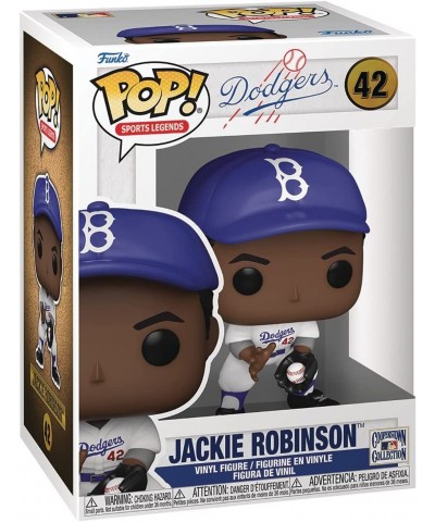 Baseball: Sports Legends - Jackie Robinson Funko Pop! Vinyl Figure (Bundled with Compatible Box Protector Case) $17.55 Action...