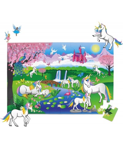 Unicorn 50pcs floor puzzle 60 x 40 cm Large pieces for Children 3+ $24.90 Floor Puzzles