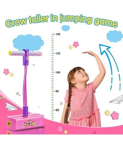 Foam Pogo Stick for Kids Toddlers Durable and Fun Jumper with Unicorn or Dinosaur Stickers for Girls Ages 3 and up Indoor | O...