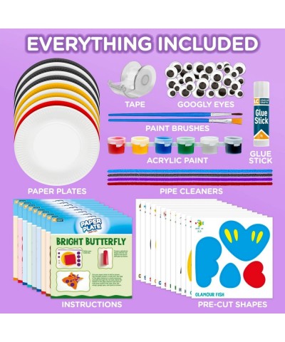 Arts and Crafts for Toddlers Create Animal Crafts from Paper Plates Includes All Supplies and Instructions Best Craft Project...