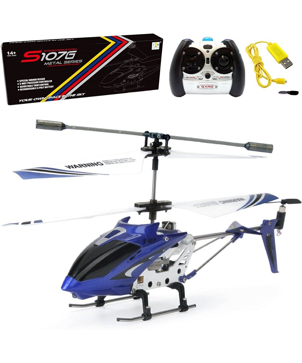 S107/S107G Phantom 3CH 3.5 Channel Mini RC Helicopter with Gyro Blue $42.84 Remote & App Controlled Vehicles