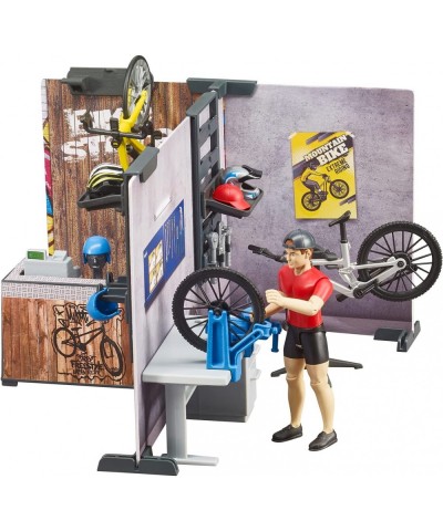 bworld 63120 Bike Shop and Service $64.33 Play Figure Playsets