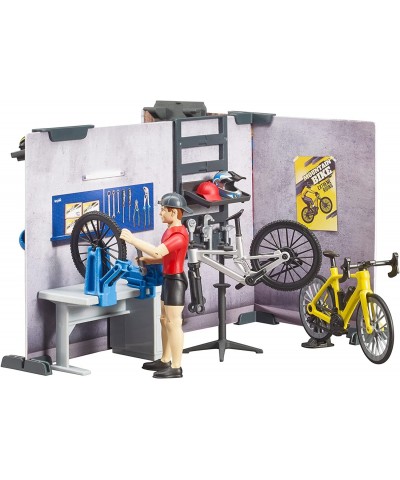 bworld 63120 Bike Shop and Service $64.33 Play Figure Playsets