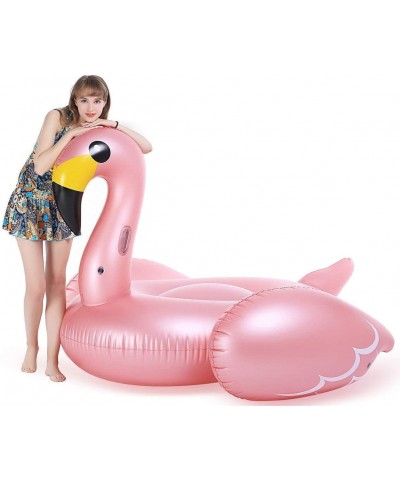 Giant Inflatable Flamingo Pool Float with Fast Valves Summer Beach Swimming Pool Floatie Lounge Floating Raft Party Decoratio...