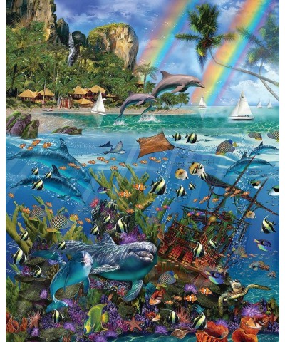 Puzzles Tropical Treasures Seek & Find - 1000 Piece Jigsaw Puzzle $35.15 Jigsaw Puzzles