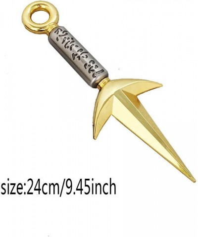 24CM Kakashi Hatake Sasuke Namikaze Minato Metal Model Keychain Sword Cosplay Figure Toys Model Gift $31.52 Kids' Dress-Up Ac...