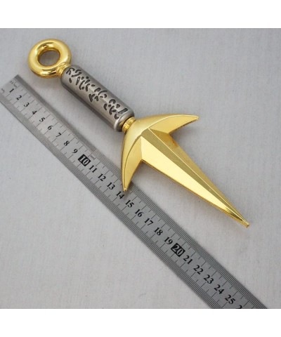 24CM Kakashi Hatake Sasuke Namikaze Minato Metal Model Keychain Sword Cosplay Figure Toys Model Gift $31.52 Kids' Dress-Up Ac...