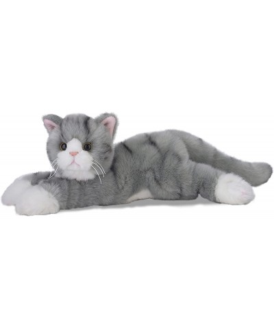 Bearington Socks Plush Stuffed Animal Grey Striped Tabby Cat Kitten 15 Inch $46.95 Stuffed Animals & Teddy Bears