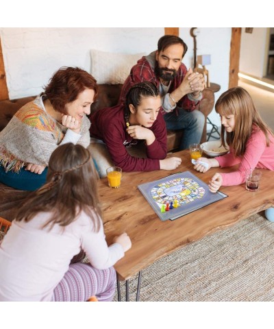 10 in 1 Board Game Set Travel-Friendly Family Board Game Set with Backgammon Chinese Checkers Snakes and Ladders Game of The ...