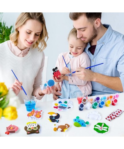 Kids Arts and Crafts Set Painting Kit STEAM Creative Activity DIY Toys for Boys Girls Toddlers Ceramics Plaster Painting Inse...