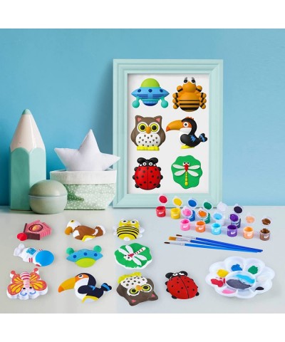 Kids Arts and Crafts Set Painting Kit STEAM Creative Activity DIY Toys for Boys Girls Toddlers Ceramics Plaster Painting Inse...