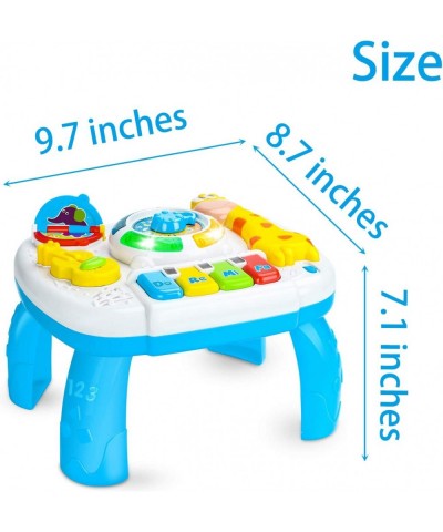 Baby Toys 6 to 12-18 Months Musical Educational Learning Activity Table Center Toys for Toddlers Infants Kids 1 2 3 Year Olds...