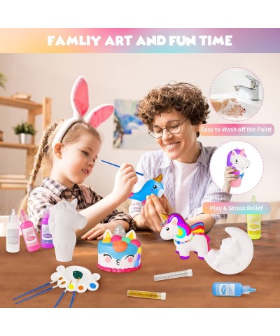 Unicorn Gifts Toys for Girls Unicorn Painting Kits - 5 Slow-Rise Unicorns Squeeze Creativity Arts and Crafts for Kids Ages 4 ...