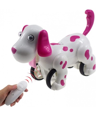 Cute RC Dogs Remote Control Puppy Pup Animal Toys Kids Toddler Electronic Pets Birthday (Pink) $48.45 Electronic Pets