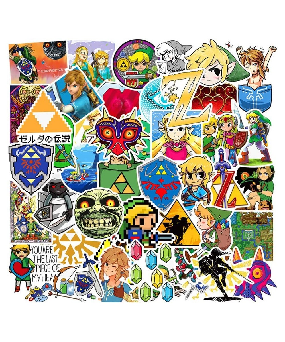 Stickers for The Legend of Zelda|47 Pcs|Cute Anime Laptop Stickers for Car Water Bottles Switch Hydroflasks Computer Waterpro...