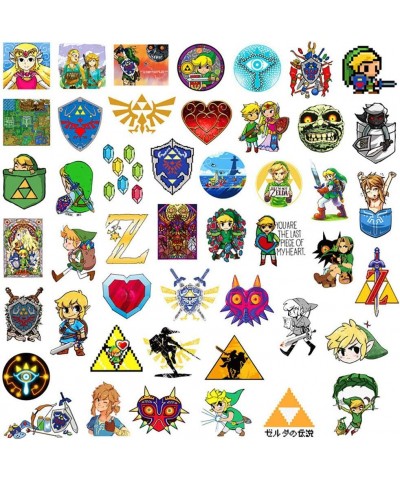 Stickers for The Legend of Zelda|47 Pcs|Cute Anime Laptop Stickers for Car Water Bottles Switch Hydroflasks Computer Waterpro...