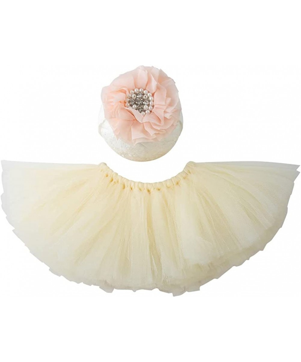 Newborn Photography Props Girl Tutu Skirt Headdress Photoshoot Princess Costume Infant Girl Photo Outfit Tutu Skirt Headband ...