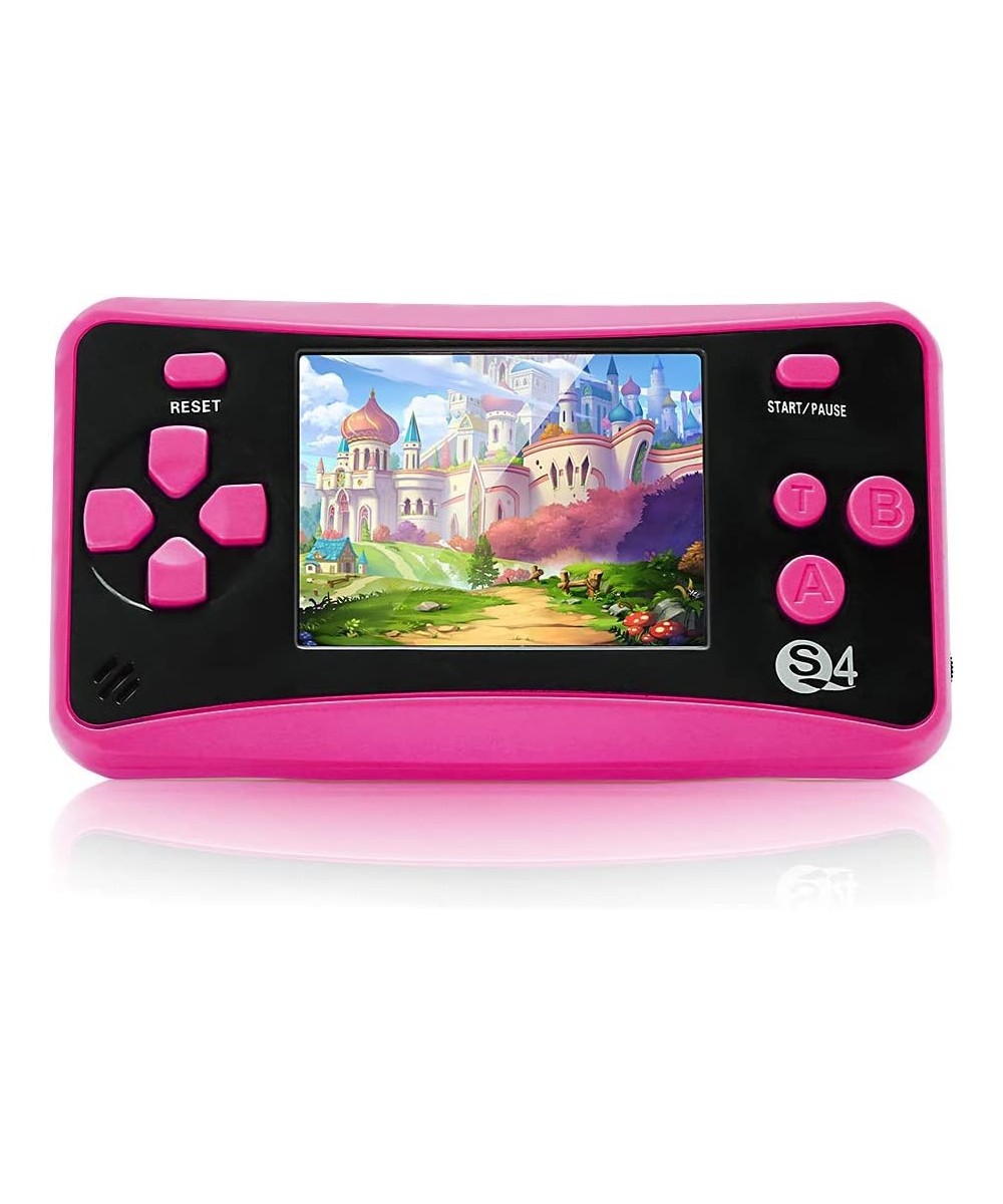 Handheld Game Console for Children Ages 4-12 Built-in 182 Retro Classic Games 2.5" LCD Screen Portable 8 Bit TV Output Video ...