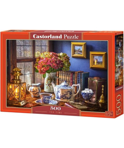 500 Piece Jigsaw Puzzle Tea Time Classic Interior Old Fashioned Furniture Oil lamp Beautiful vase Adult Puzzles B-53070 $29.3...