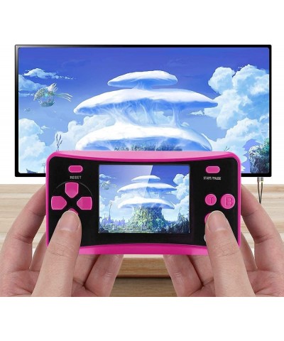 Handheld Game Console for Children Ages 4-12 Built-in 182 Retro Classic Games 2.5" LCD Screen Portable 8 Bit TV Output Video ...