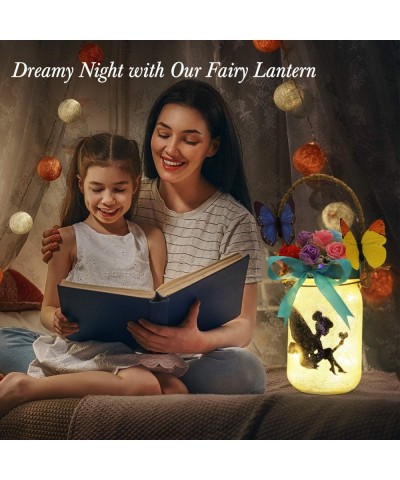 Fairy Lantern Craft Kit for Kids - DIY Make Your Own Fairy Lantern Jar Decor Craft for Girls Age 6 7 8 9 10 Year Old Great Gi...