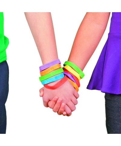 I Love to Read Rubber Bracelets - 24 Pieces - Educational and Learning Activities for Kids $16.44 Kids' Dress-Up Accessories