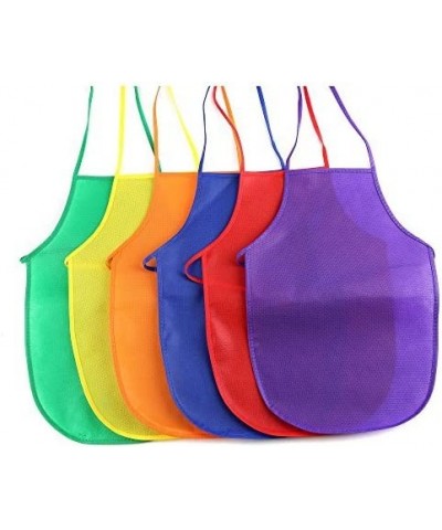 12 Pieces - Assorted Children Artists' Aprons - Colorful Aprons for Kids in Bulk for Arts and Craft $25.92 Kids' Artist Apron...