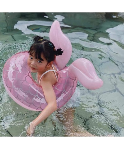 Mermaid Float Ring Kids Swimming Pool Floats Ring Toy for Girls Boys Beach Pool Float Girls Inner 7.87 in $26.18 Swimming Poo...