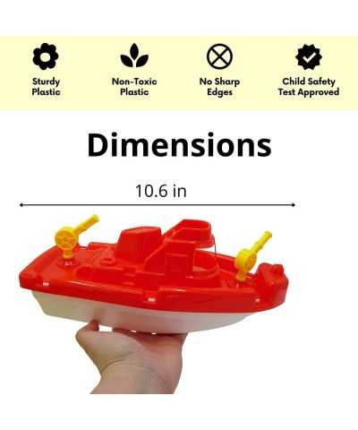 Toy Boat Bath Toys for Kids & Toddlers 3 Pcs Floating Toy Boats for Bathtub Kids Pool Toys Beach Toys $27.53 Kids' Play Boats