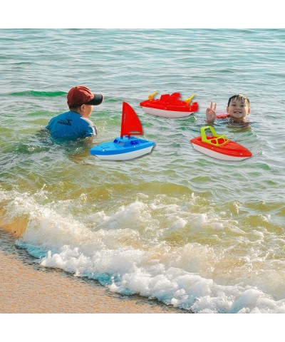 Toy Boat Bath Toys for Kids & Toddlers 3 Pcs Floating Toy Boats for Bathtub Kids Pool Toys Beach Toys $27.53 Kids' Play Boats