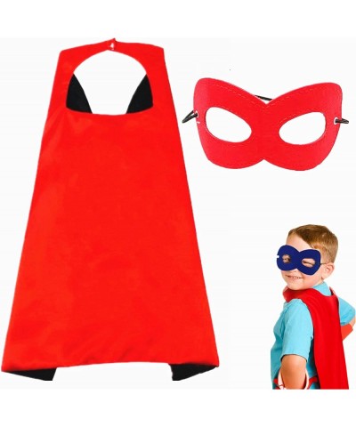 Superhero Capes and Masks For kids Double Side Dress up Costumes Christmas Halloween Cosplay Gift For Boys Girls $15.65 Kids'...