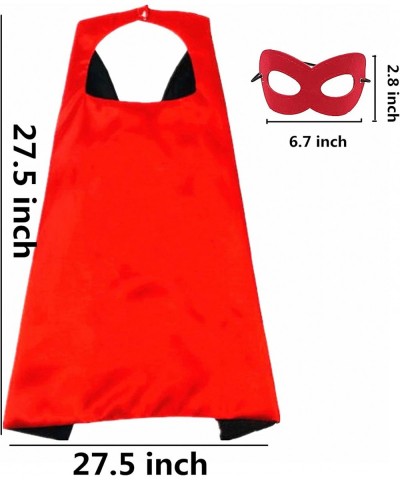 Superhero Capes and Masks For kids Double Side Dress up Costumes Christmas Halloween Cosplay Gift For Boys Girls $15.65 Kids'...