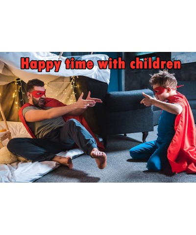 Superhero Capes and Masks For kids Double Side Dress up Costumes Christmas Halloween Cosplay Gift For Boys Girls $15.65 Kids'...