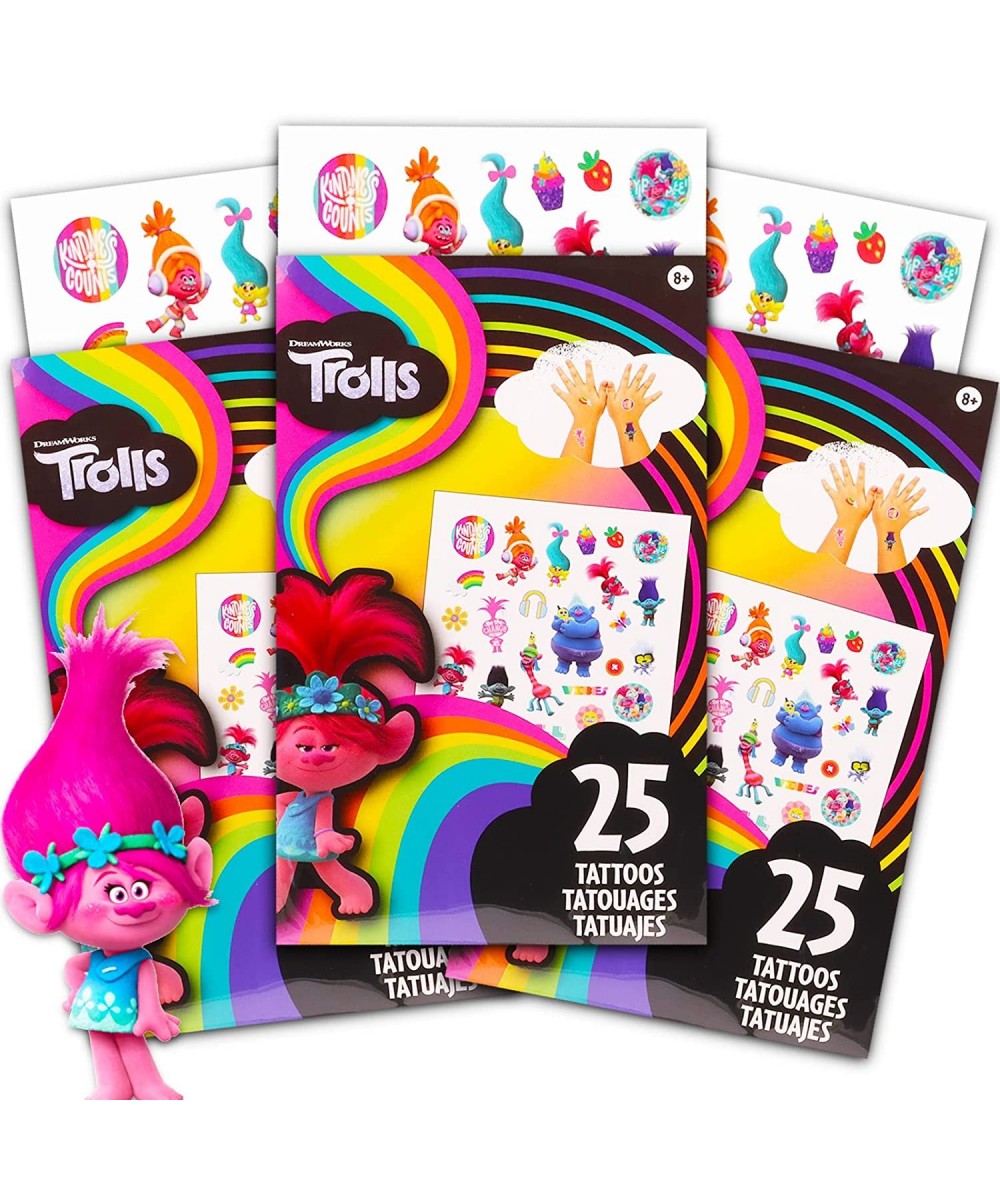 Trolls Temporary Tattoos Party Favor Pack Bundle with 75 Trolls Tattoos Trolls Party Supplies And Party Activities Trolls Par...