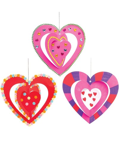 AT541 Heart Spiral Ornaments - Pack of 12 Creative Valentine's Day Art and Craft Supplies for Kids to Make and Decorate $16.9...