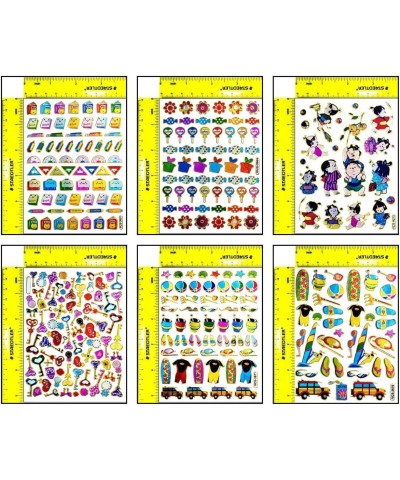 Glitter Cute Swimwear Keys School Supplies Cooking Equipment Candy Sweet Cartoon Sticker Craft Scrapbooking Reward Birthday P...