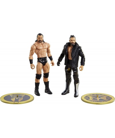 WWE Seth Rollins vs Drew McIntyre Championship Showdown 2-Pack 6-in / 15.24-cm Action Figures High Flyers Battle Pack for Age...