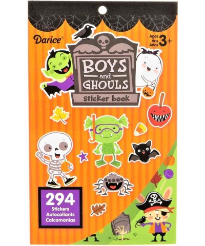 Halloween Spooky Fun Children's Sticker Books - Set of 2 - 600 Stickers Total! - Boys & Ghouls with 294 Stickers & Bewitching...