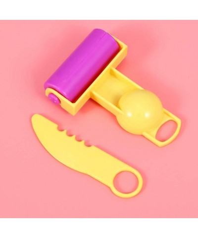 Kids Cutters Molds Plasticine Mould Clay Dough Cutters Molds Clay Dough Tools with Knife Roller for Toddler Children (Random ...