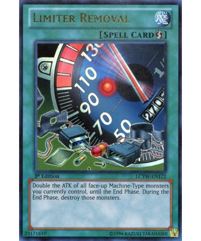 Limiter Removal (LCYW-EN172) - Legendary Collection 3: Yugi's World - 1st Edition - Ultra Rare $16.00 Card Games