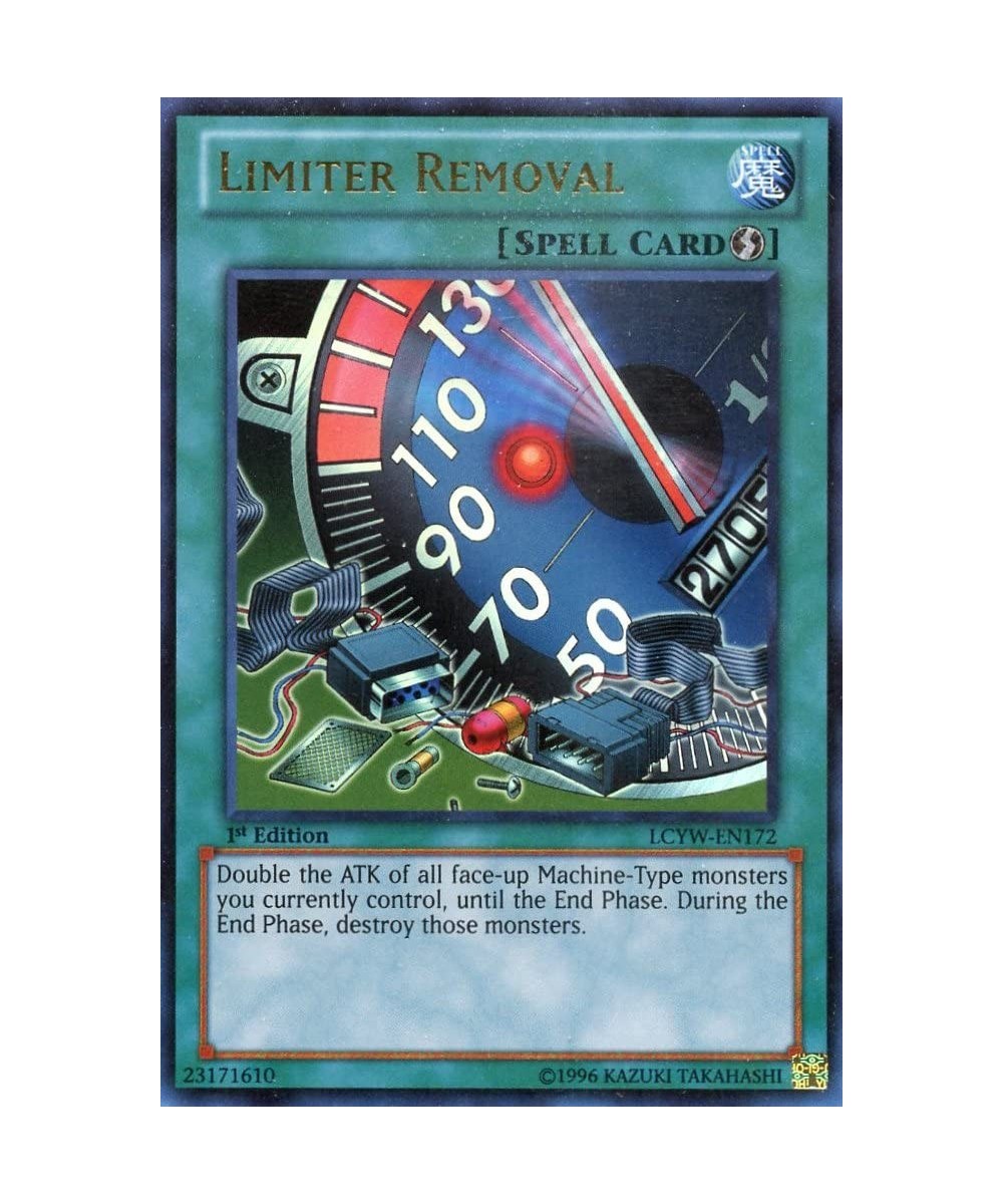 Limiter Removal (LCYW-EN172) - Legendary Collection 3: Yugi's World - 1st Edition - Ultra Rare $16.00 Card Games