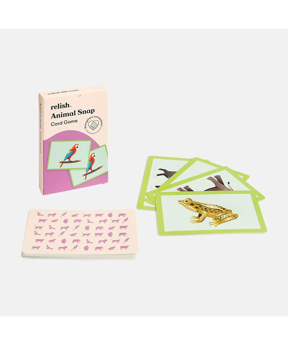 Animal Snap Card Game Dementia Games for Elderly Alzheimer's Activities $24.48 Card Games