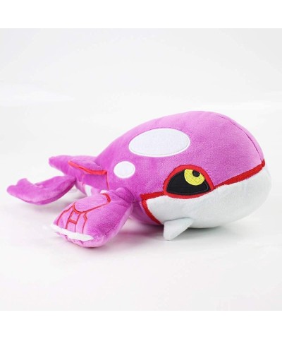 New Anime Kyogre Plush Toys Shiny Kyogre Stuffed Animals Action Figure Doll (Pink 11 Inch) $44.81 Plush Figure Toys