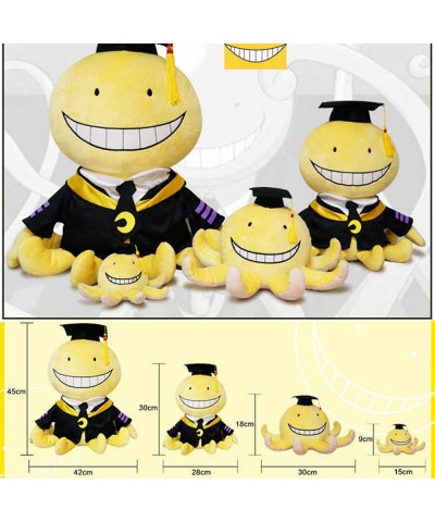 Anime Plush Classroom Character Plushie Toy Doll Stuffed Funny Yellow Cartoon Throw Pillow Collection(12") $43.86 Kids' Plush...