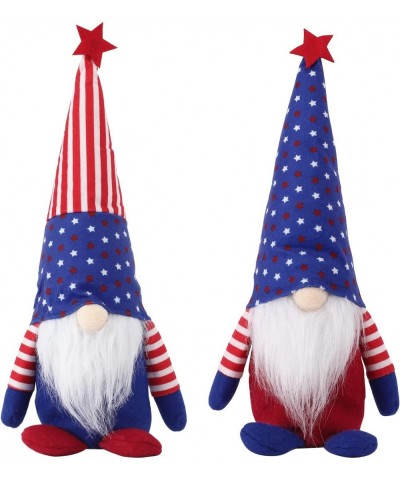 2 PCS Patriotic Gnome Plush Decoration 4th of July for American Independence Day Gift Handmade Memorial Day / Pointed hat. $2...