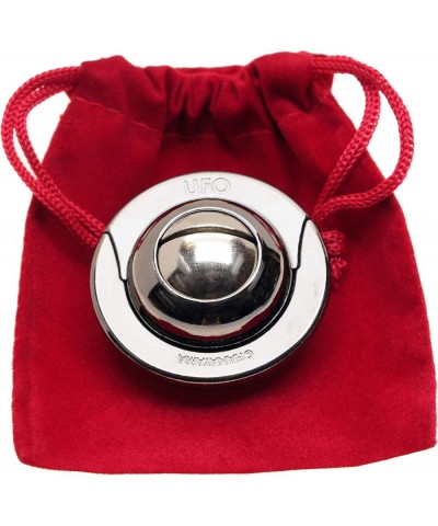 UFO Hanayama Brain Teaser Puzzle New 2019 Release Level 4 Difficulty Rating RED Velveteen Drawstring Pouch Bundled $31.93 Bra...