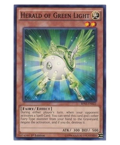 Herald of Green Light (BP03-EN022) - Battle Pack 3: Monster League - 1st Edition - Common $12.04 Card Games