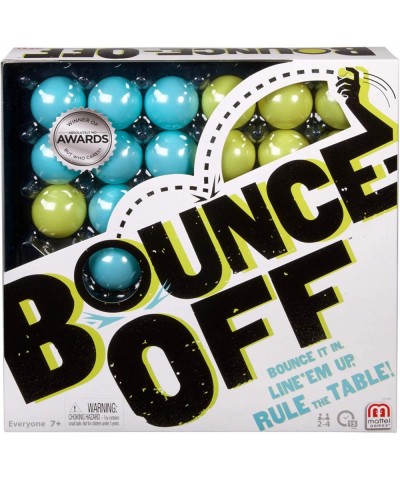 Bounce Off Game with Bouncing Pattern Challenges for Family Teens Adults and Kids with 16 Balls 9 Challenge Cards and Game Gr...